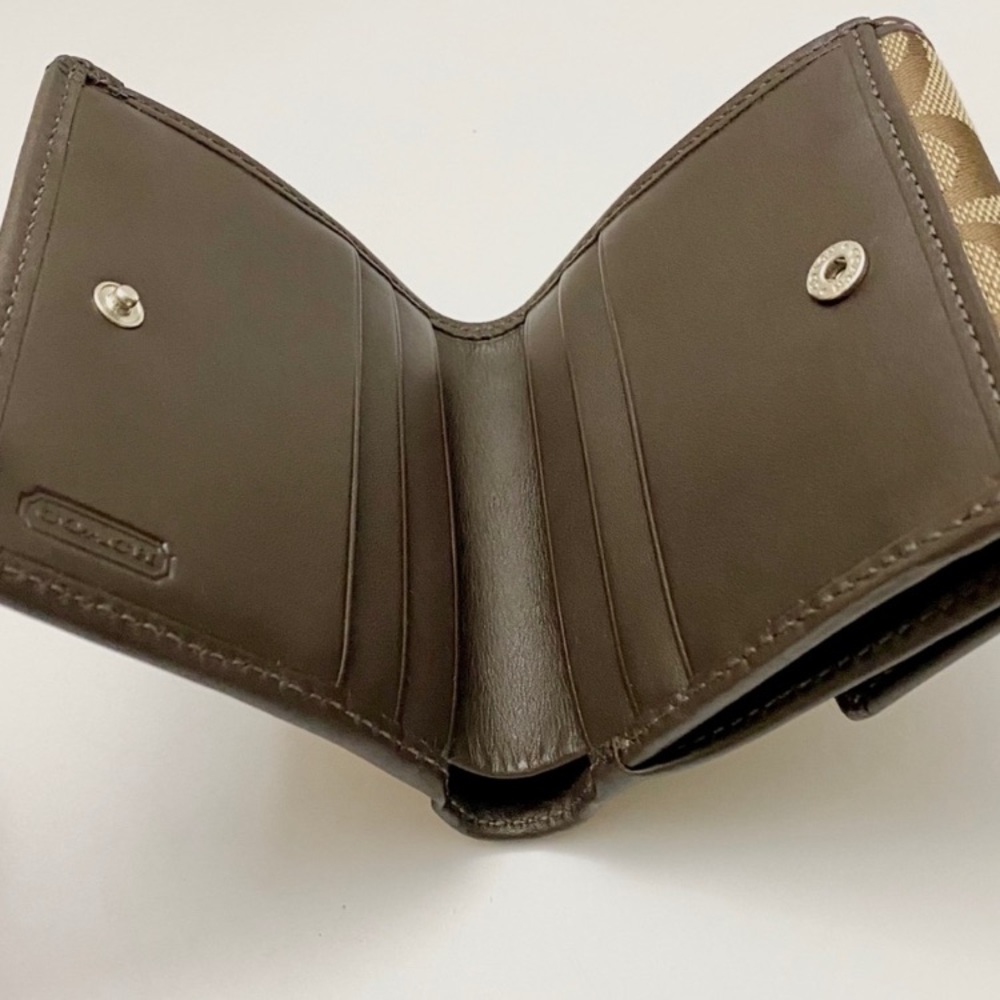 🥥 Coach Signature 🥥 Mini Wallet - Picture 4 of 15